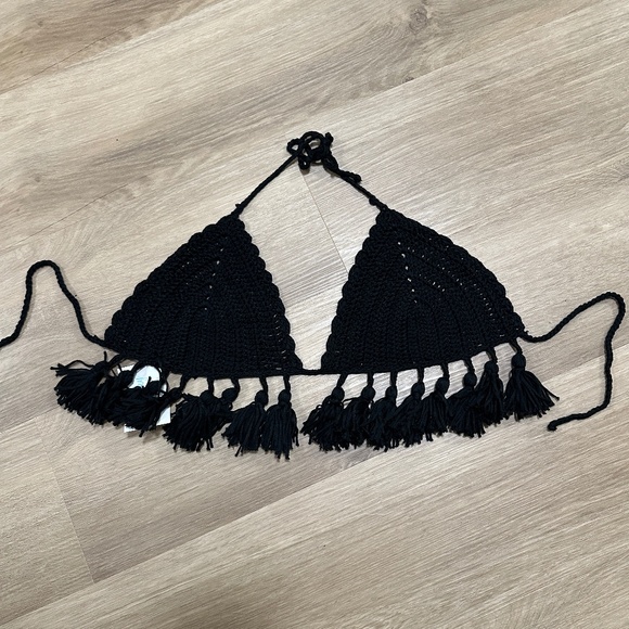 POL Sweater Bra w/ Tassels - Picture 2 of 4